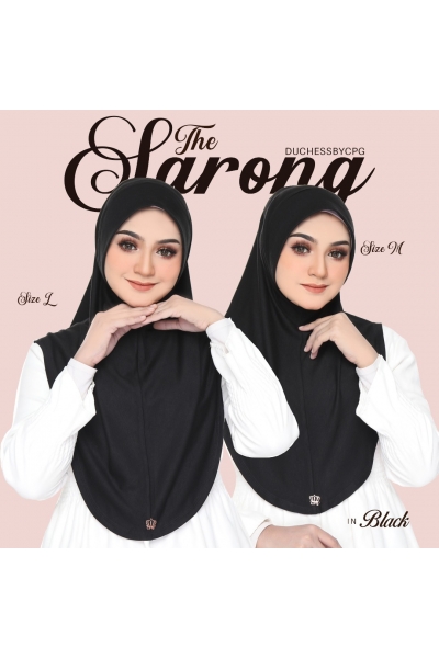 THE SARONG  - BLACK THE SARONG  - BLACK
